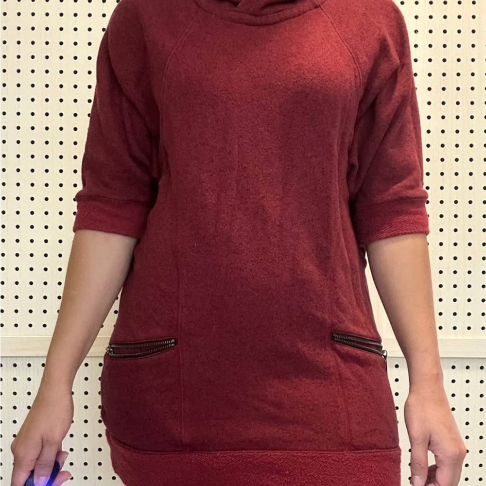 Moda International Red Cowl Neck Sweater